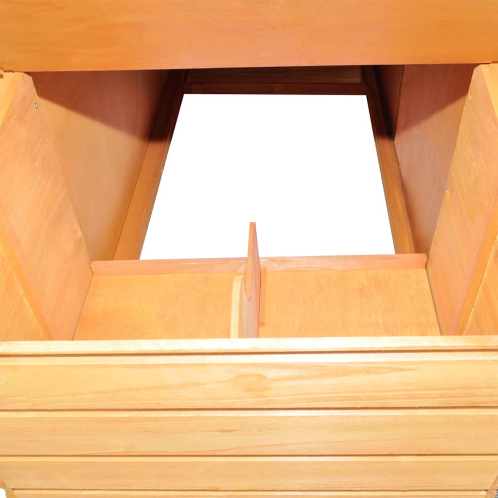 Kippenhok 295x163x170 cm hout - Afbeelding 4