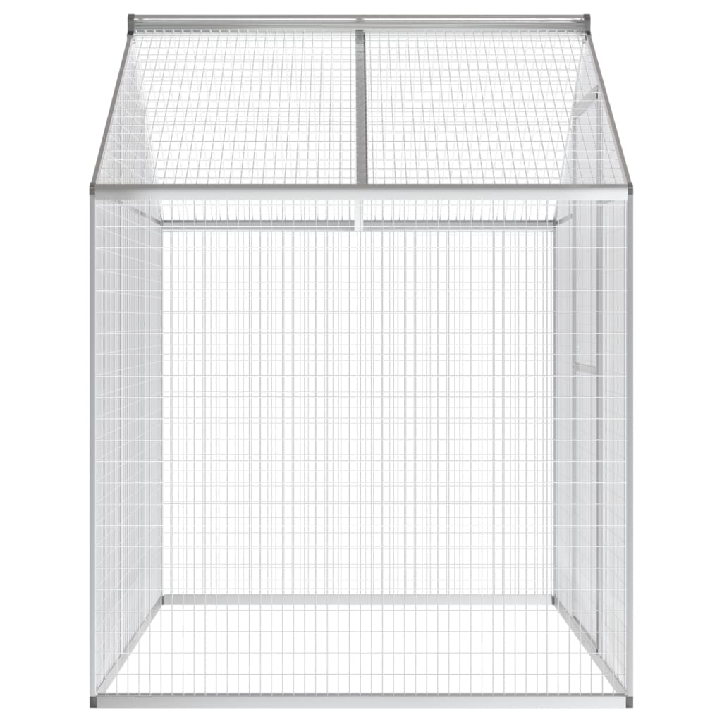 Volière 178x122x194 cm aluminium - Afbeelding 4