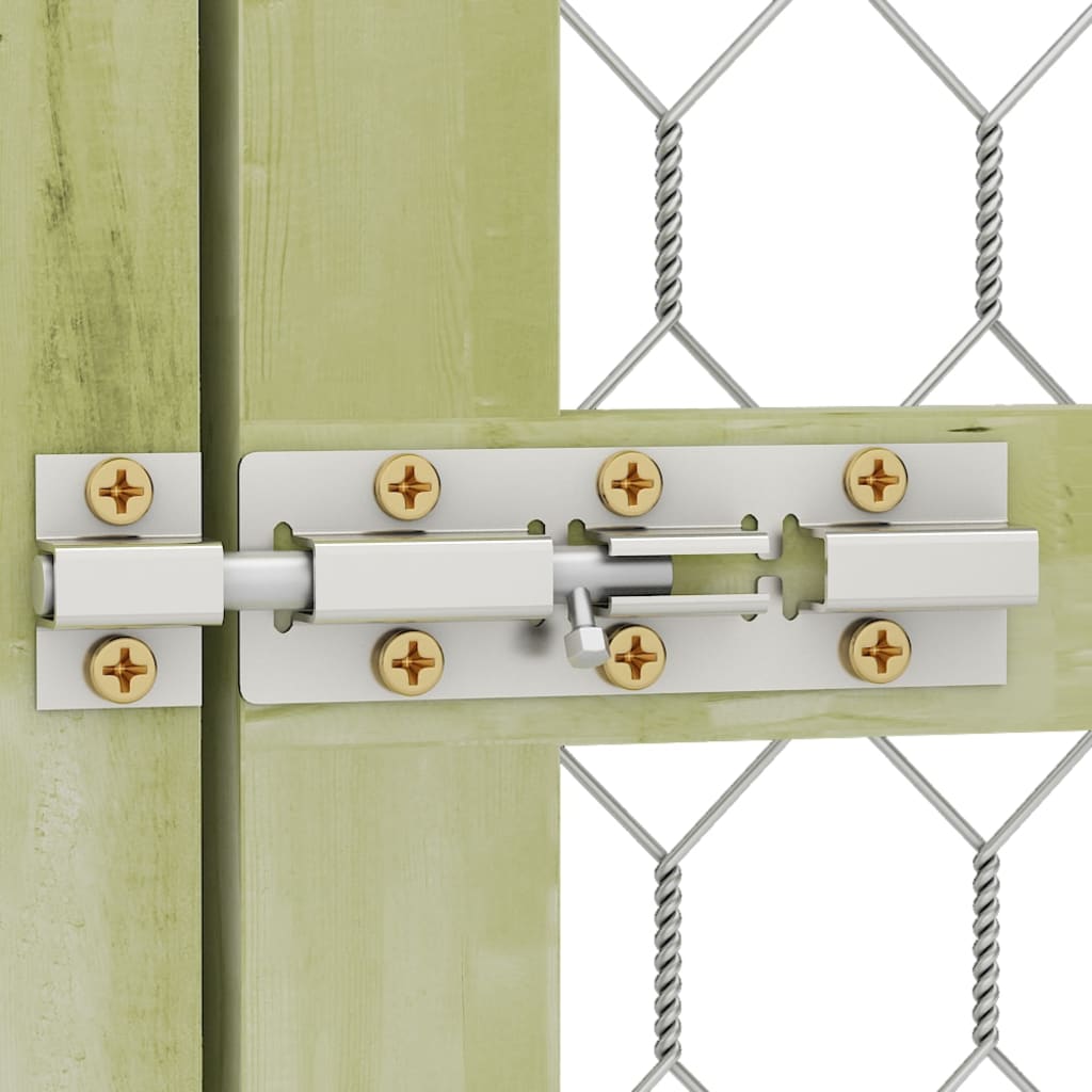 Kippenhok 1,5x1,5x2 m geïmpregneerd grenenhout - Afbeelding 6