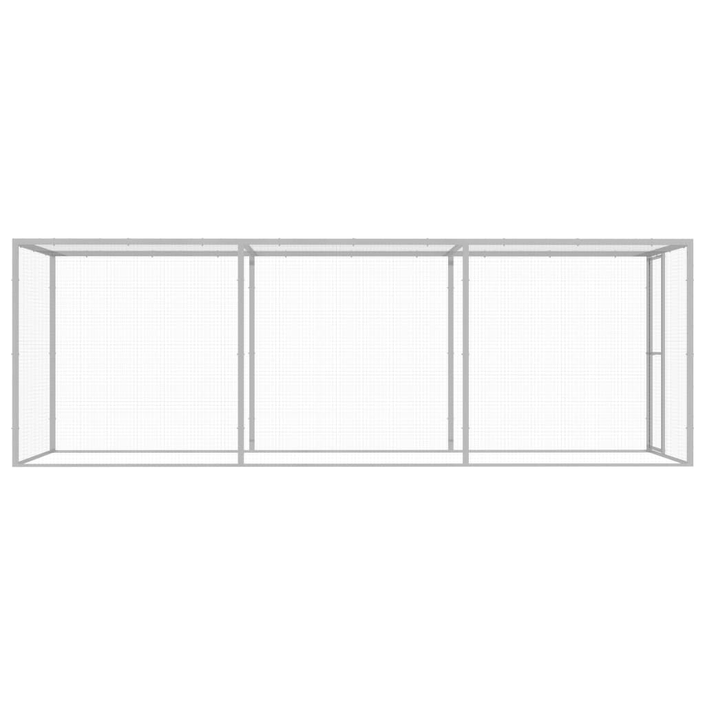 Kattenkooi 4,5x1,5x1,5 m gegalvaniseerd staal - Afbeelding 3