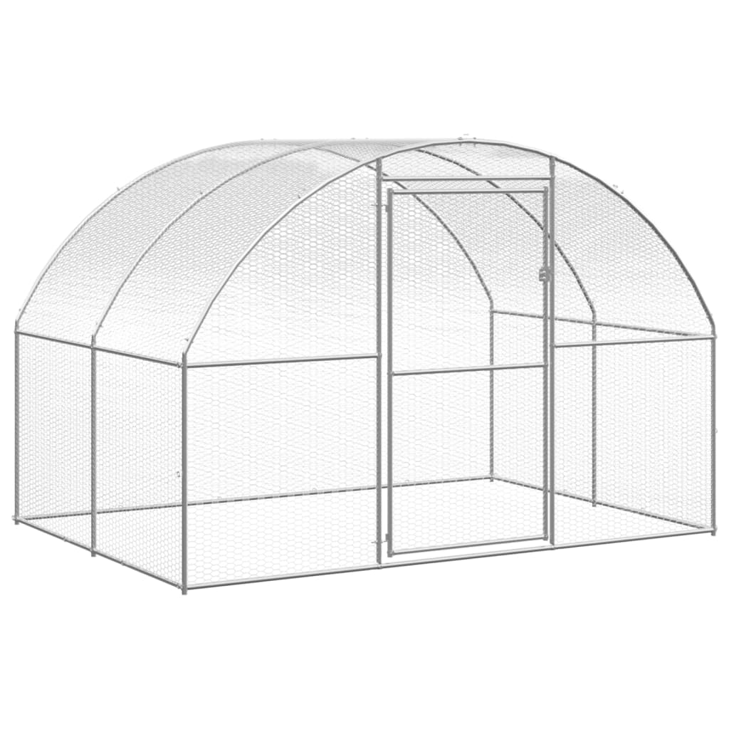Kippenren 3x20x2 m gegalvaniseerd staal - Afbeelding 6