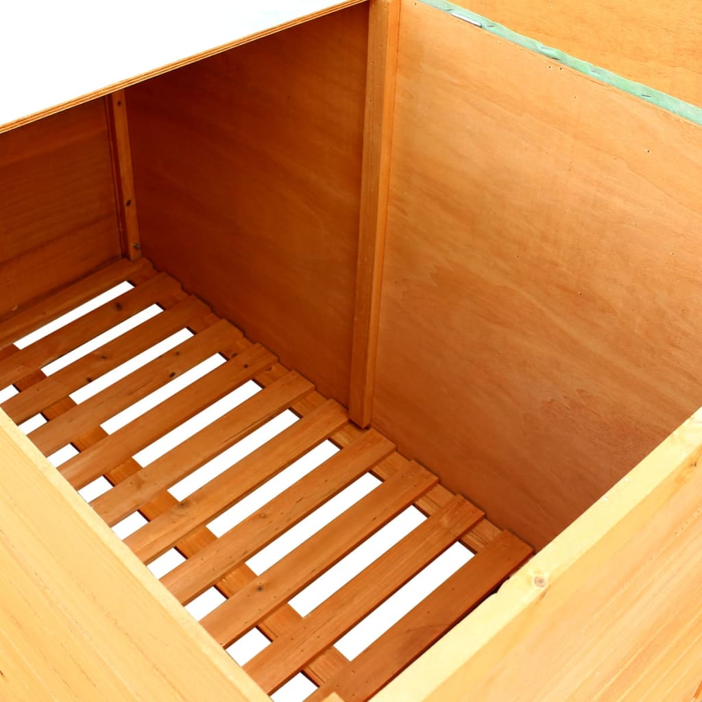 Tuinbox 126x72x72 cm hout - Afbeelding 6