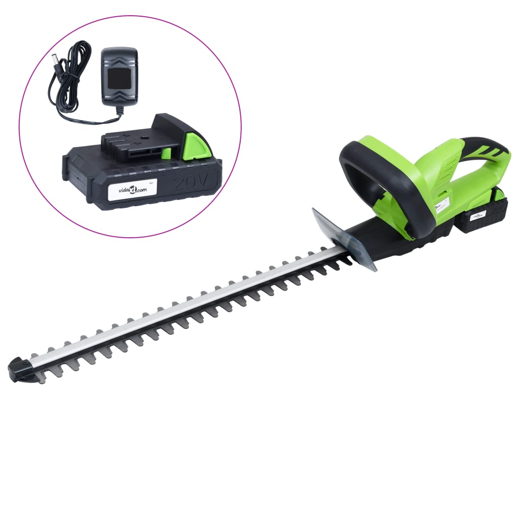 Accuheggenschaar met accu 20 V 1500 mAh Li-ion