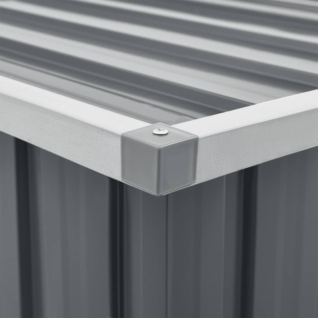 Tuinbox 149x99x93 cm grijs - Afbeelding 6
