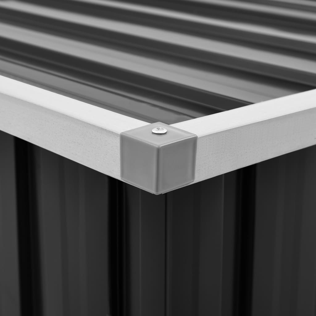 Tuinbox 149x99x93 cm antraciet - Afbeelding 6