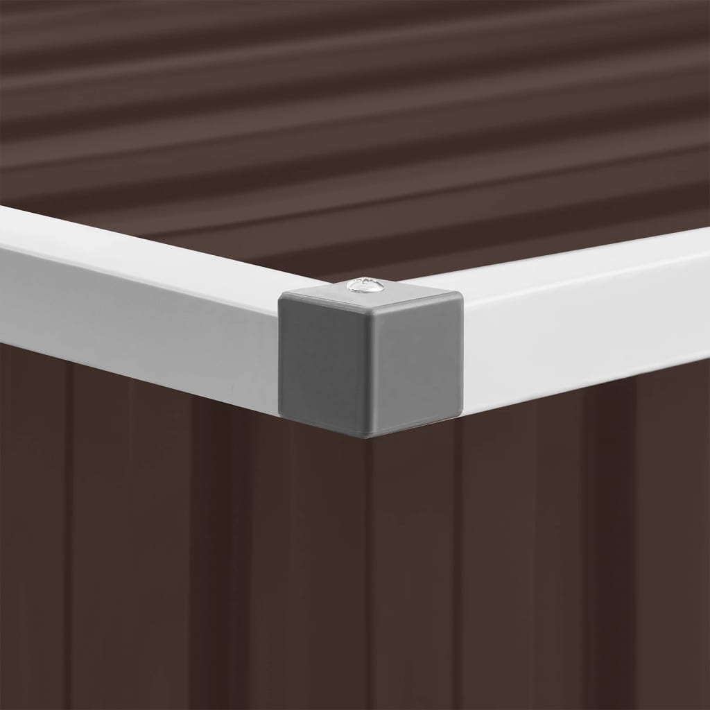 Tuinbox 149x99x93 cm bruin - Afbeelding 6