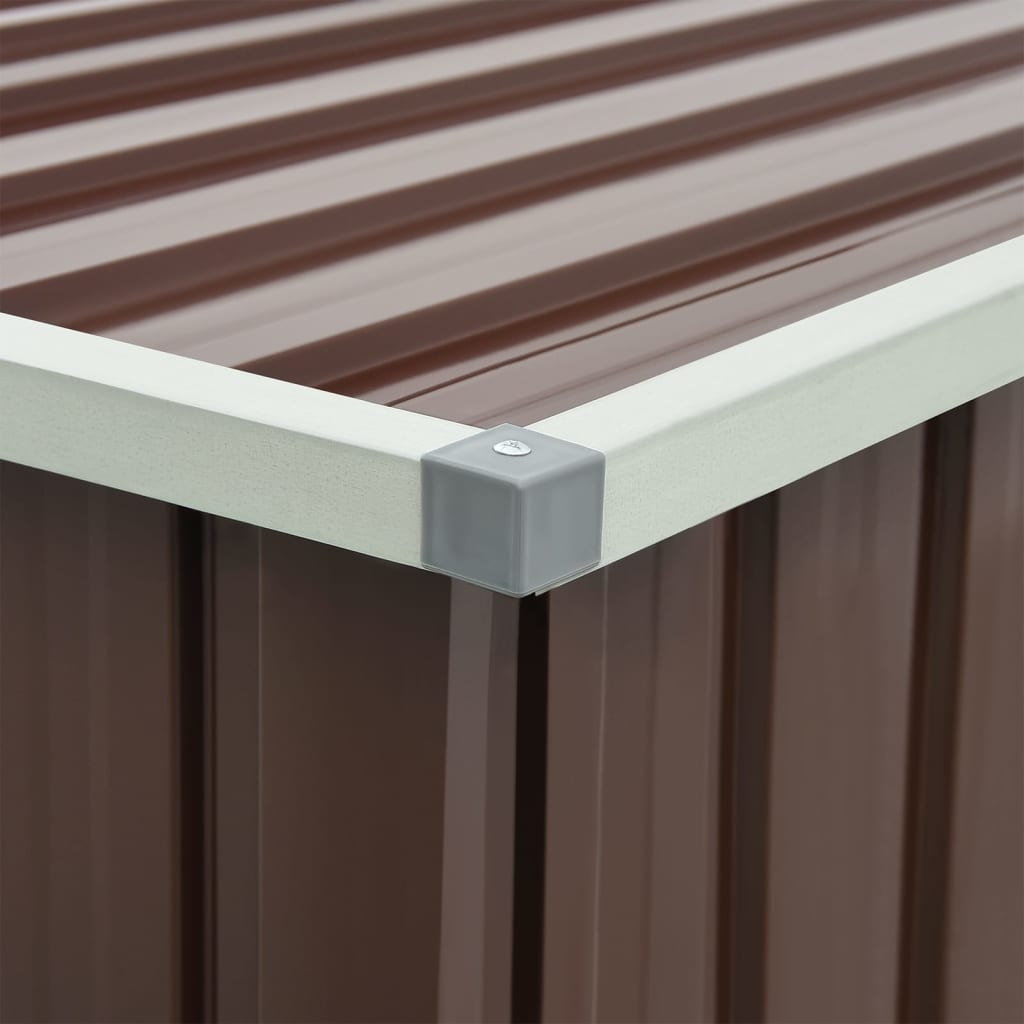 Tuinbox 171x99x93 cm bruin - Afbeelding 7