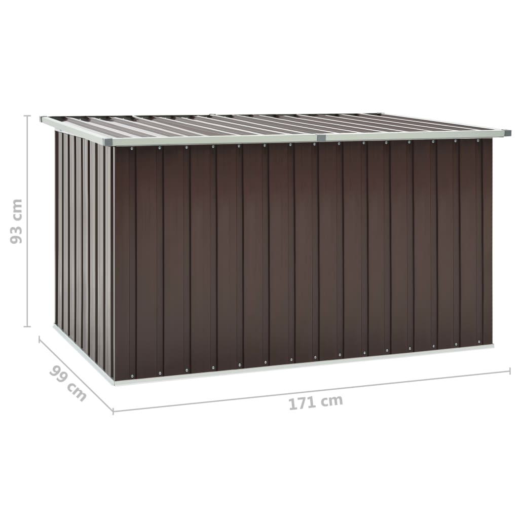 Tuinbox 171x99x93 cm bruin - Afbeelding 9