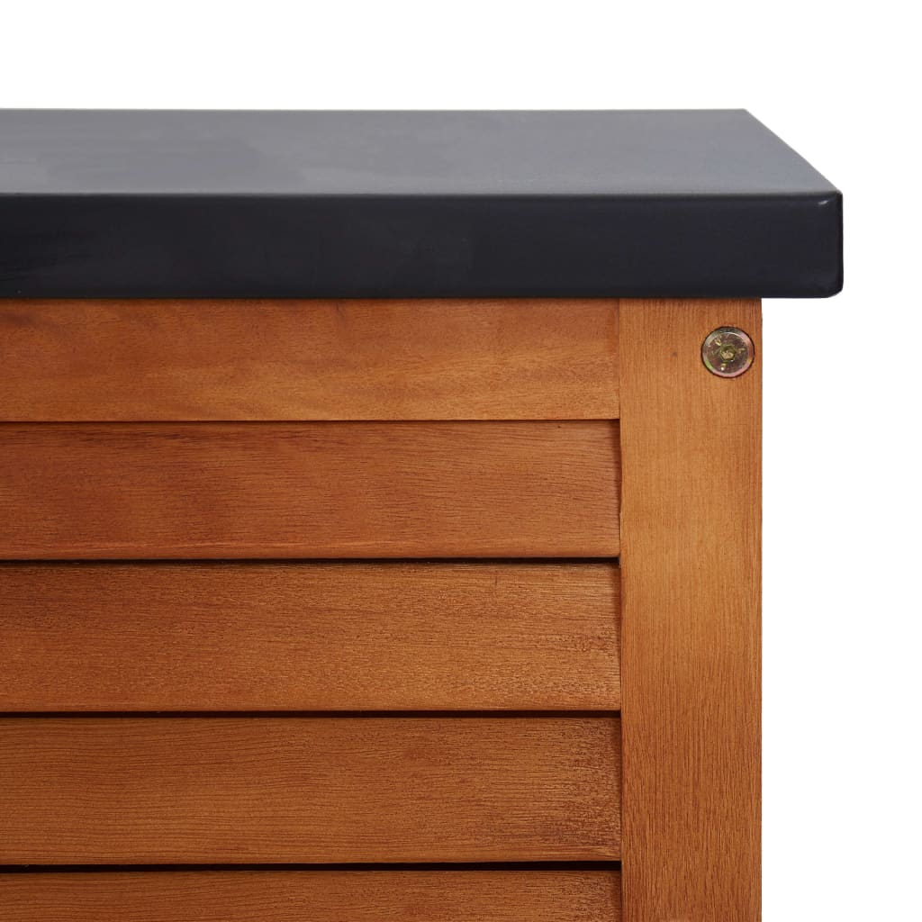 Tuinbox 150x50x55 cm massief eucalyptushout - Afbeelding 8