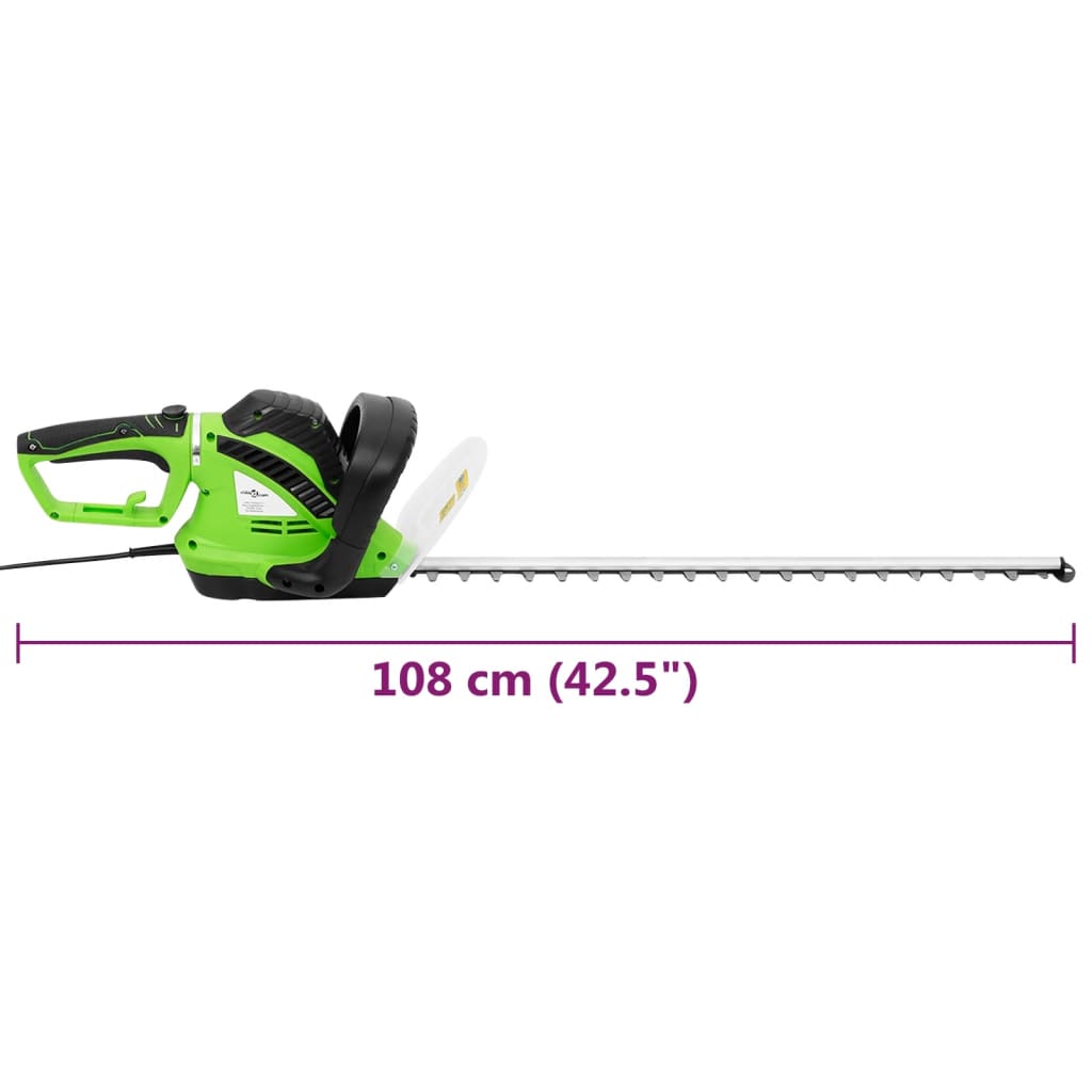 Heggenschaar elektrisch 61 cm 750 W - Afbeelding 10