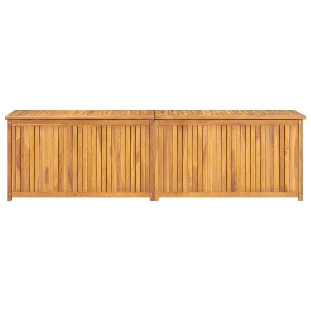Tuinbox 200x50x55 cm massief teakhout - Afbeelding 3