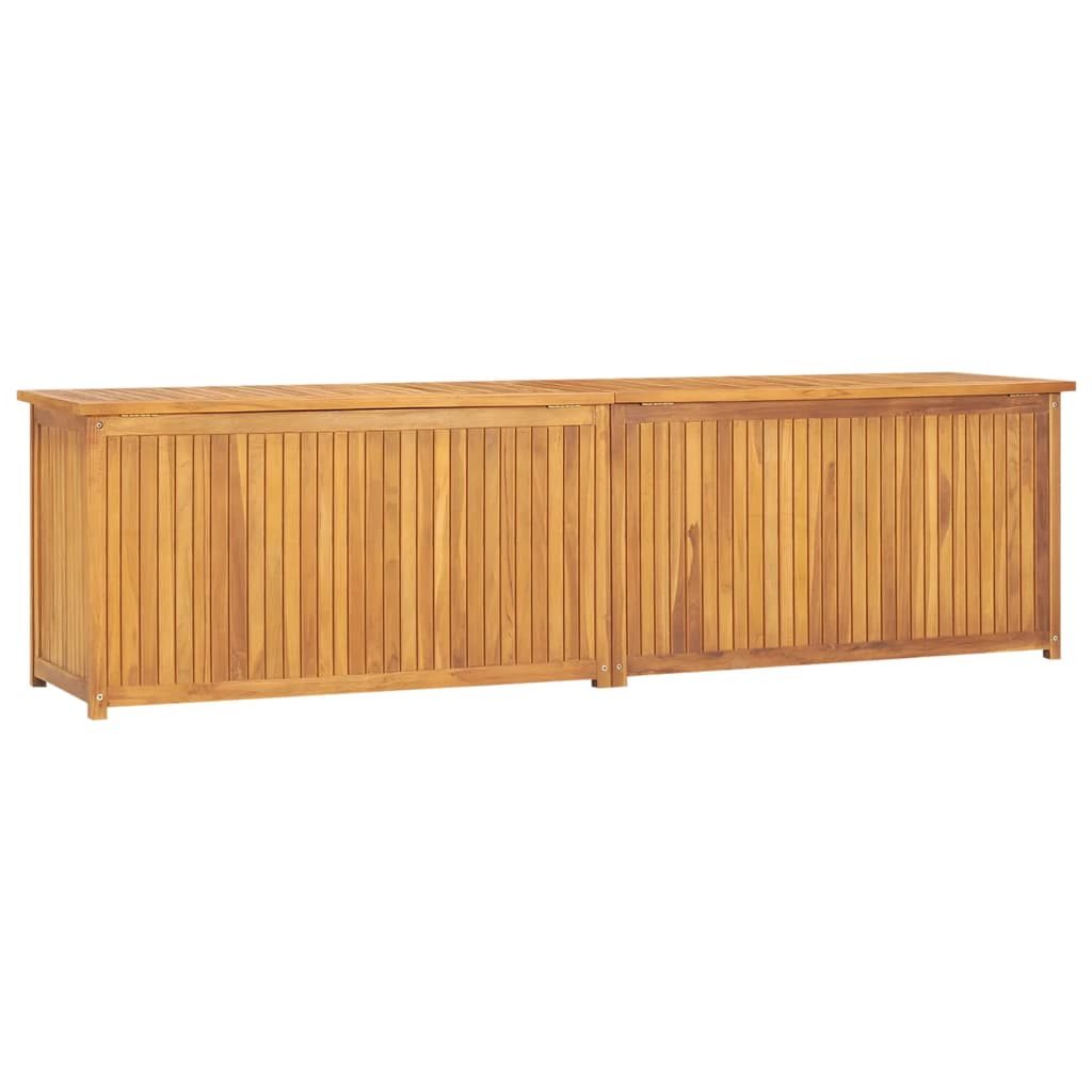 Tuinbox 200x50x55 cm massief teakhout - Afbeelding 4