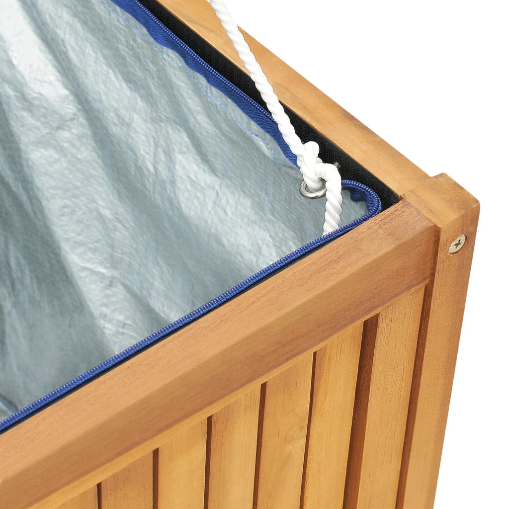 Tuinbox 200x50x55 cm massief teakhout - Afbeelding 9