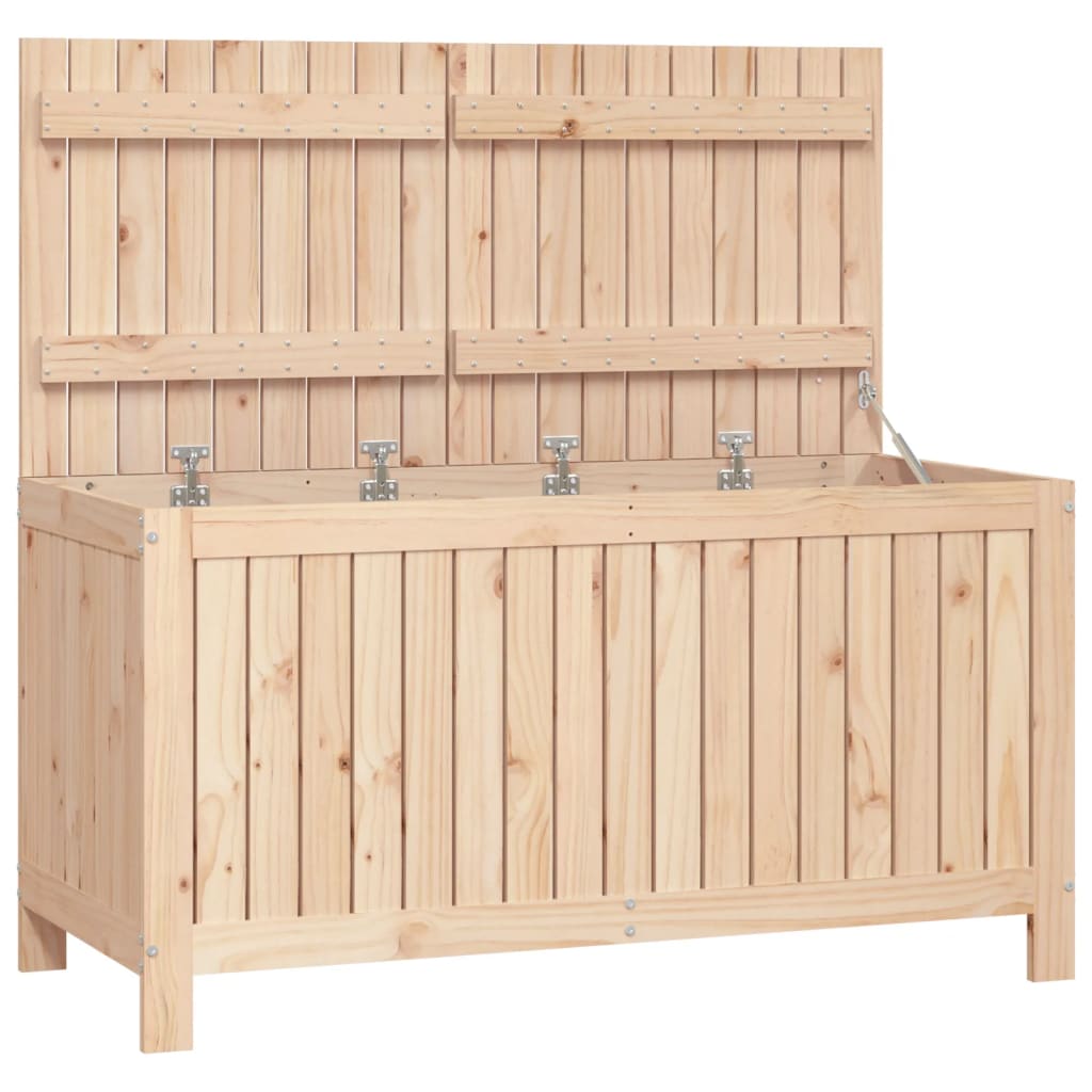 Tuinbox 121x55x64 cm massief grenenhout - Afbeelding 2