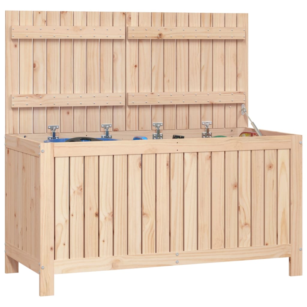 Tuinbox 121x55x64 cm massief grenenhout - Afbeelding 4