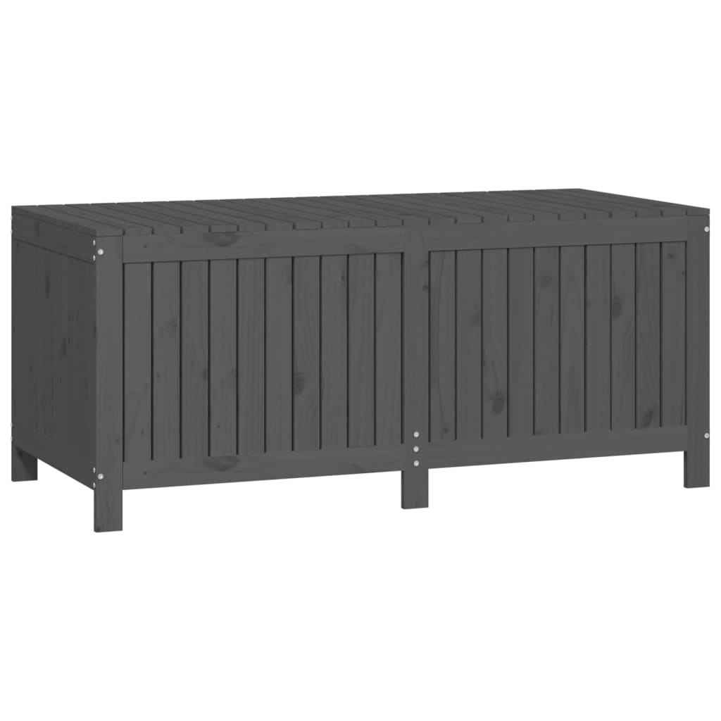 Tuinbox 147x68x64 cm massief grenenhout grijs - Afbeelding 5