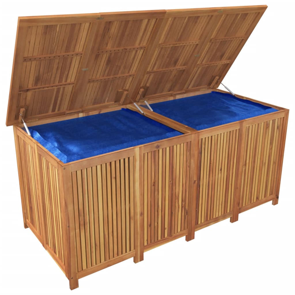 Tuinbox 175x80x75 cm massief acaciahout - Afbeelding 3