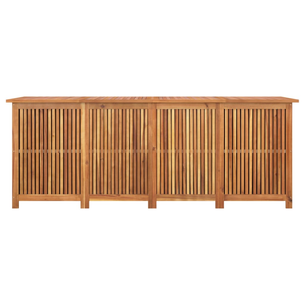 Tuinbox 200x80x75 cm massief acaciahout - Afbeelding 4