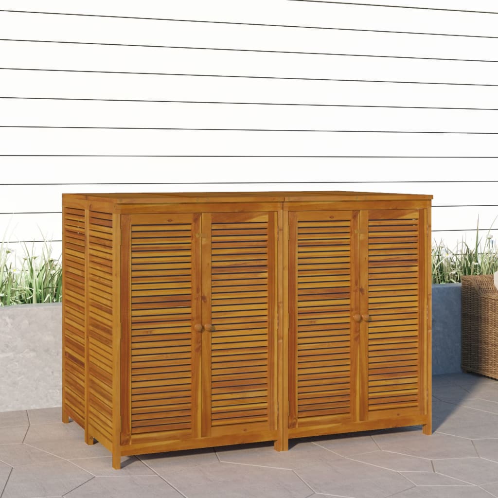 Tuinbox 140x87x104 cm massief acaciahout - Afbeelding 4