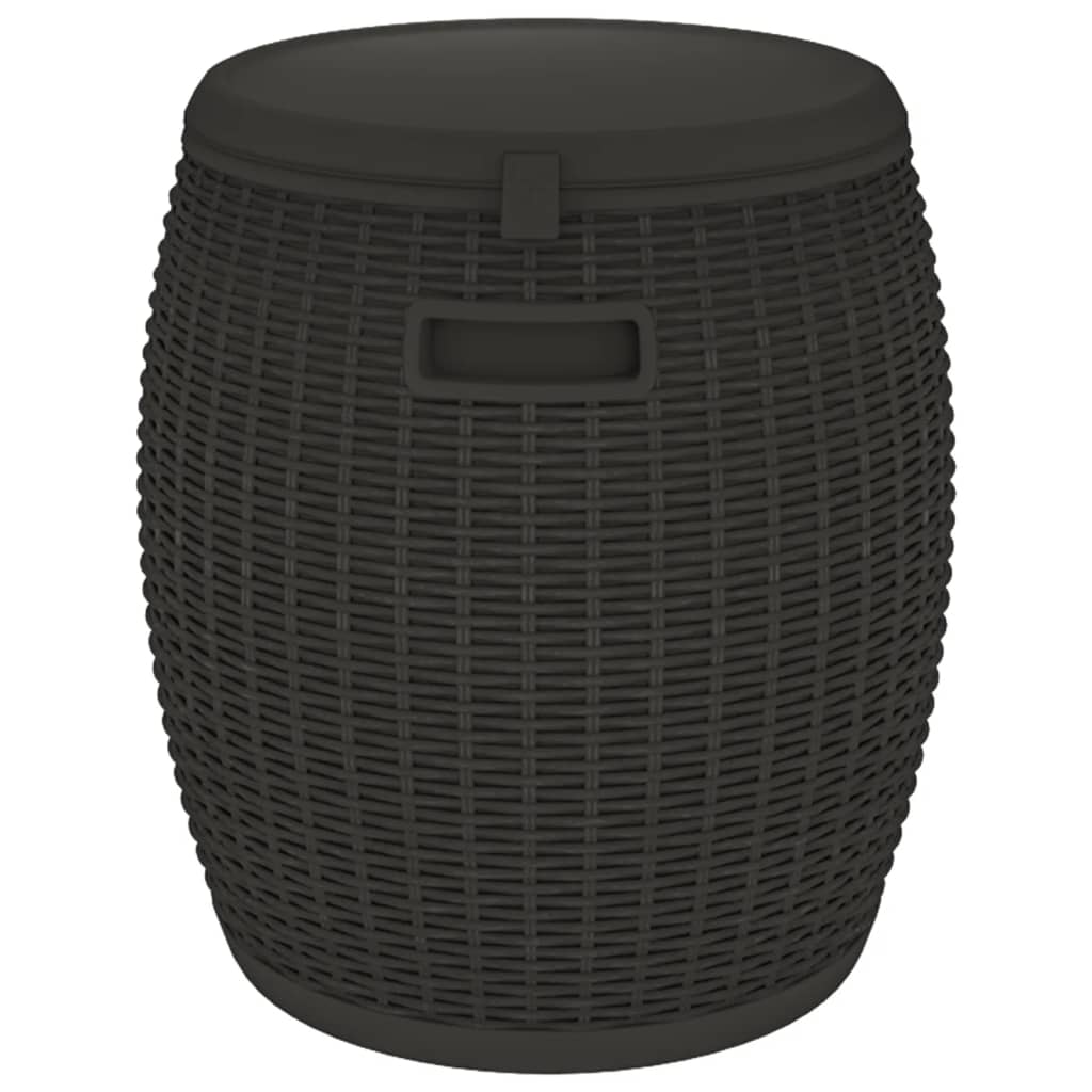Tuinbox 4-in-1 polypropeen zwart - Afbeelding 6