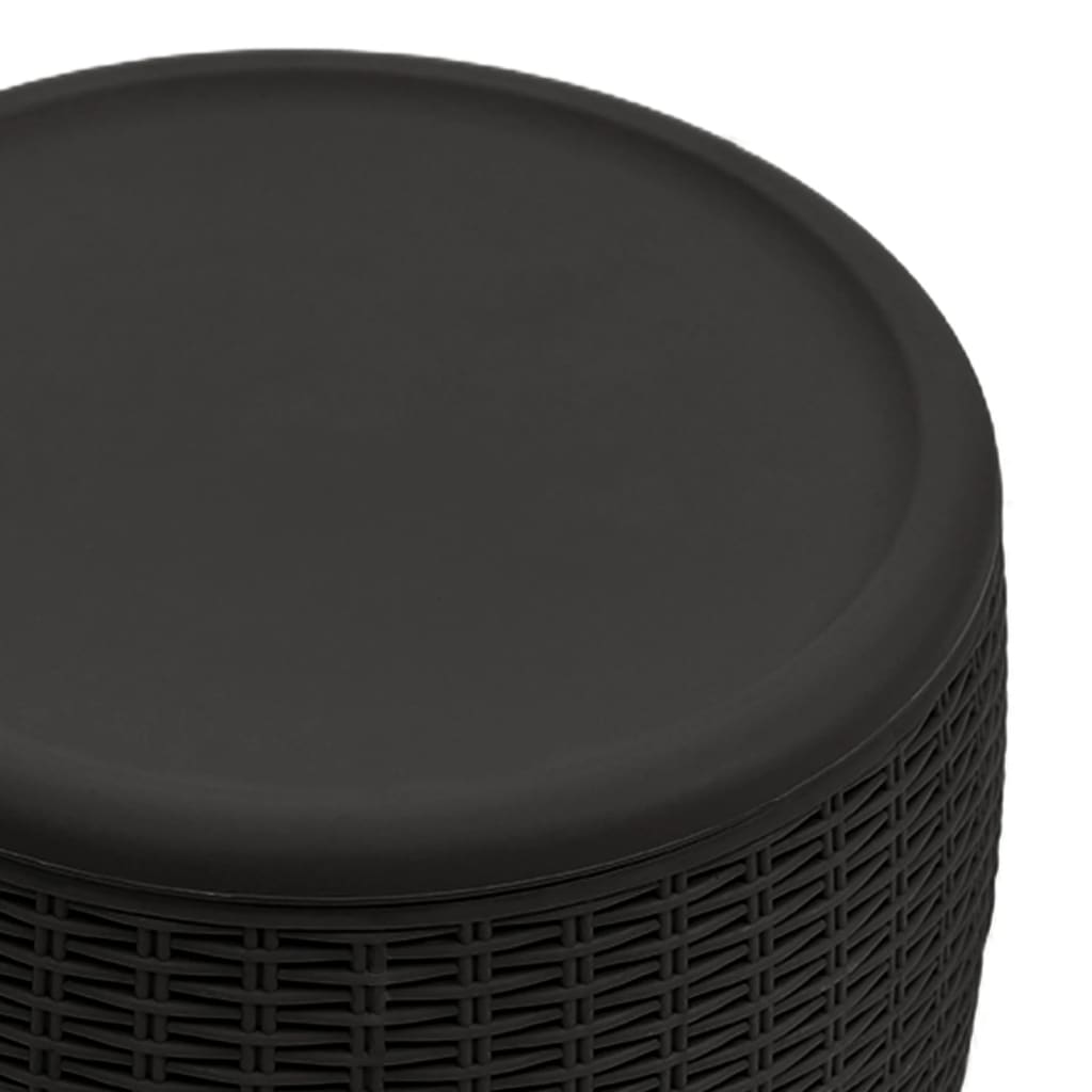 Tuinbox 4-in-1 polypropeen zwart - Afbeelding 7