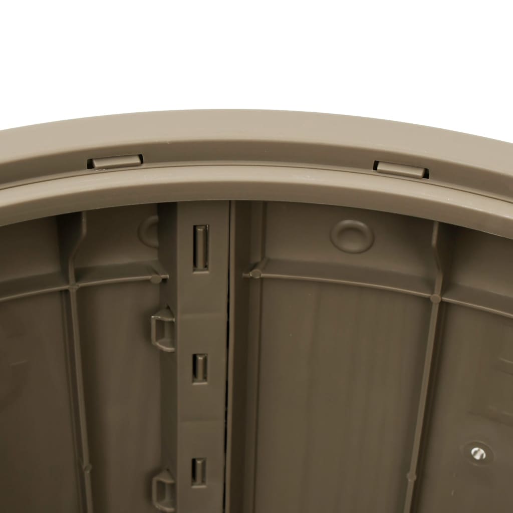 Tuinbox 3-in-1 polypropeen lichtbruin - Afbeelding 6