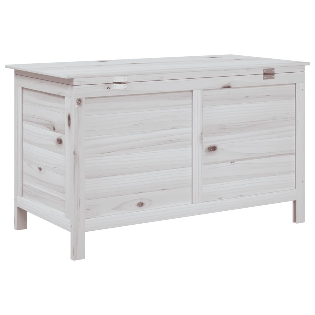 Tuinbox 99x49,5x58,5 cm massief vurenhout wit - Afbeelding 5