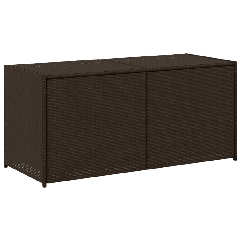 Tuinbox 283 L poly rattan bruin - Afbeelding 2