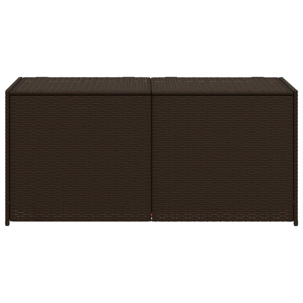 Tuinbox 283 L poly rattan bruin - Afbeelding 4