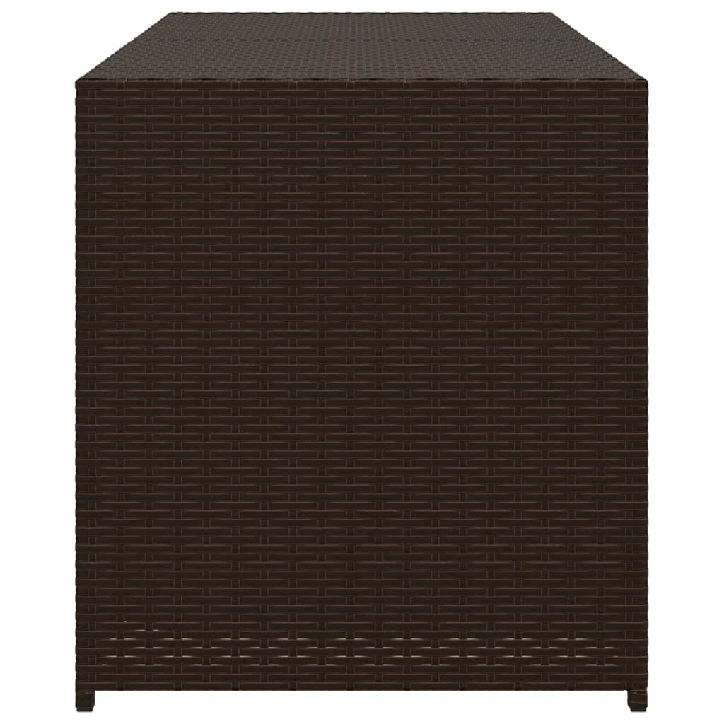 Tuinbox 283 L poly rattan bruin - Afbeelding 5
