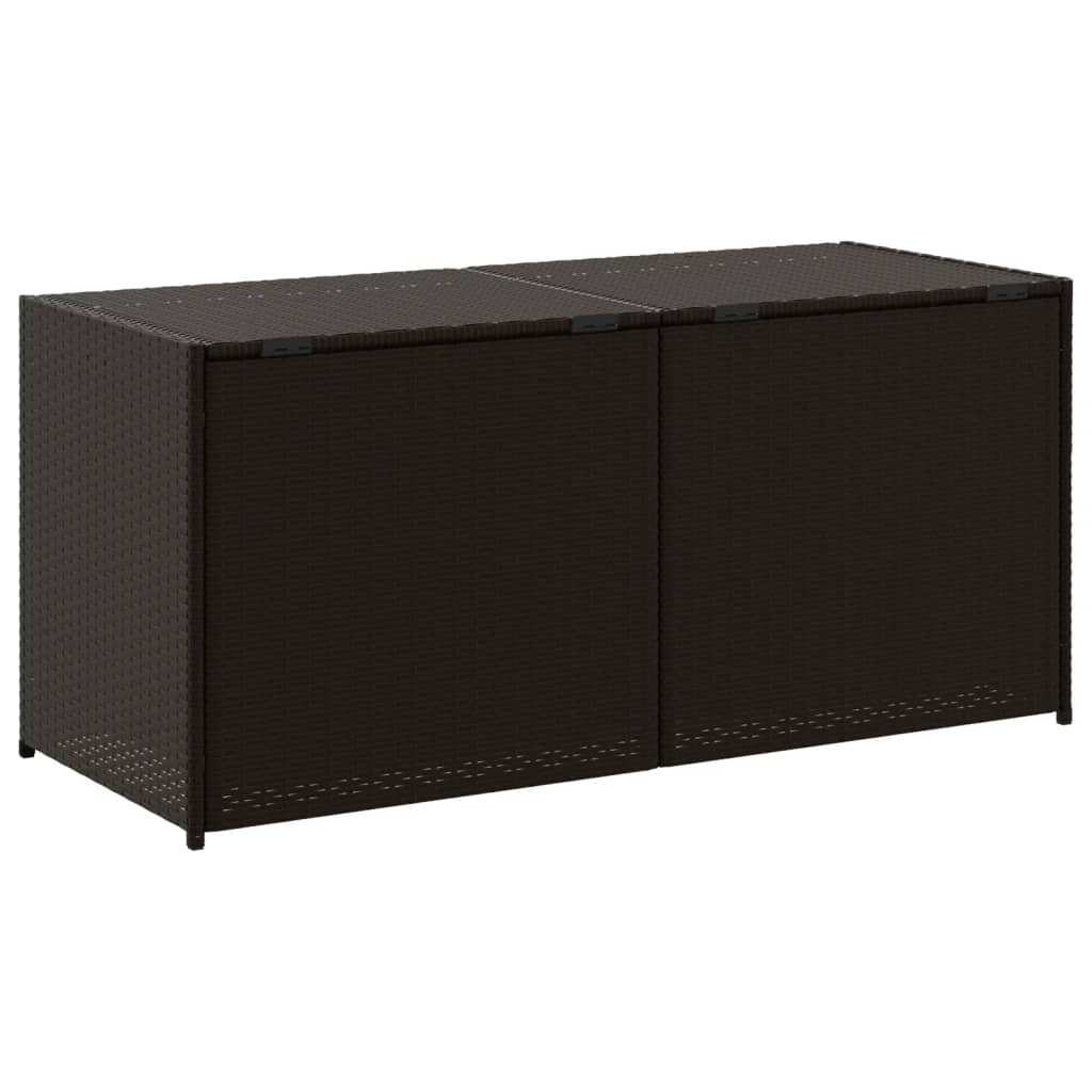 Tuinbox 283 L poly rattan bruin - Afbeelding 6