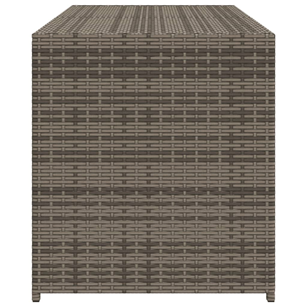 Tuinbox 283 L poly rattan grijs - Afbeelding 5