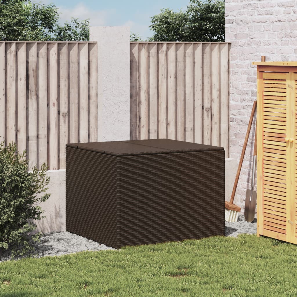 Tuinbox 291 L poly rattan bruin - Afbeelding 3