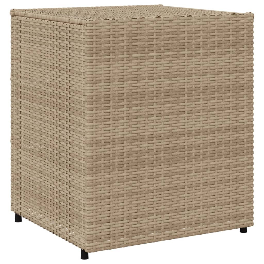 Tuinkast 55x59x69 cm poly rattan beige - Afbeelding 9