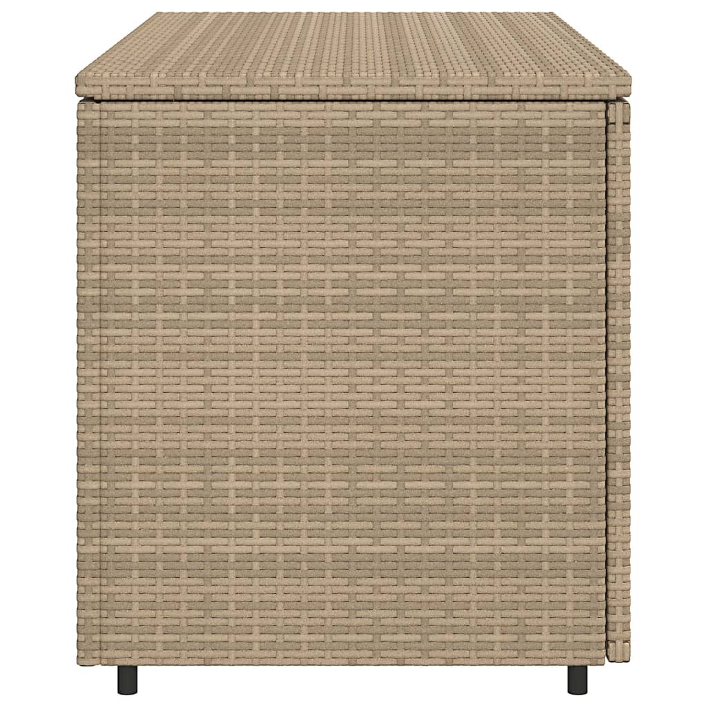 Tuinkast 110x55x60,5 cm poly rattan beige - Afbeelding 8
