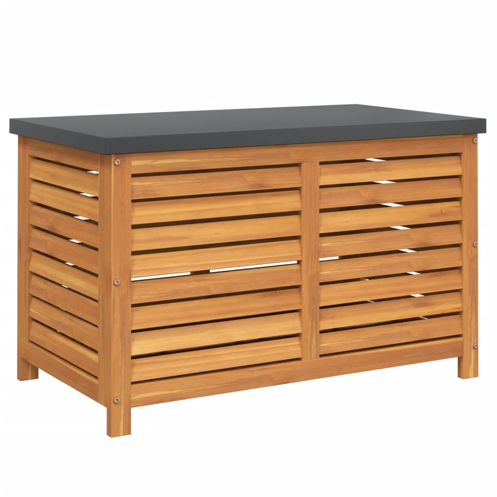 Tuinbox 90x48x55 cm massief eucalyptushout - Afbeelding 2