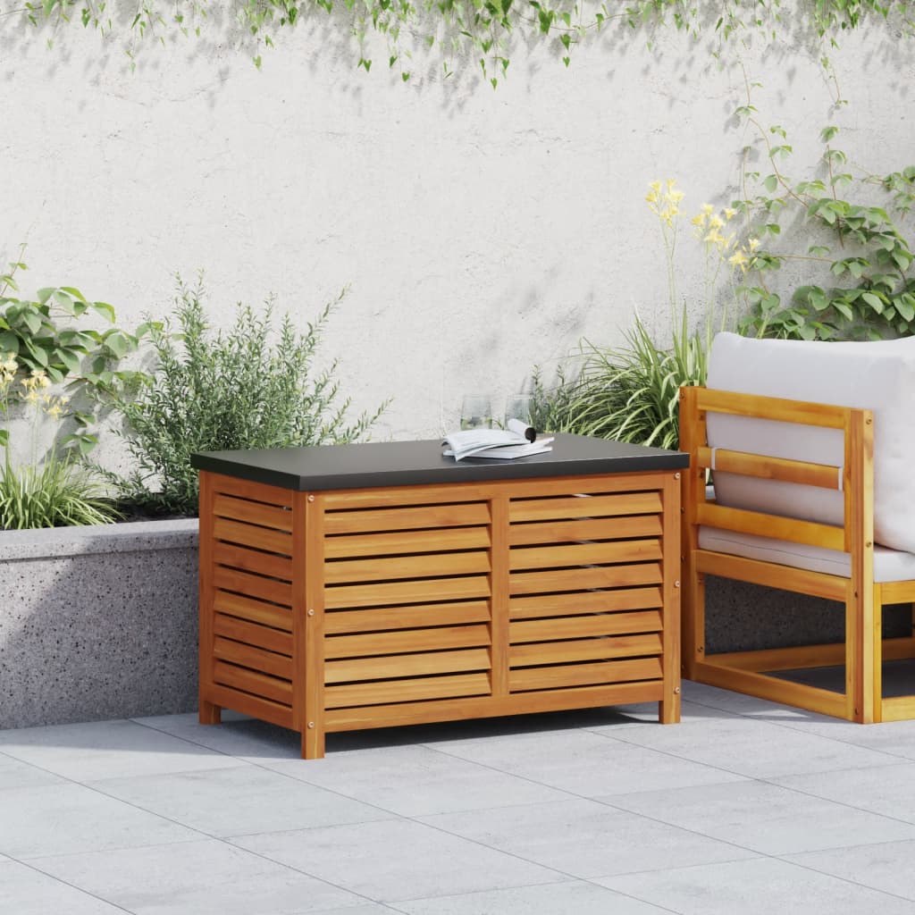 Tuinbox 90x48x55 cm massief eucalyptushout - Afbeelding 3