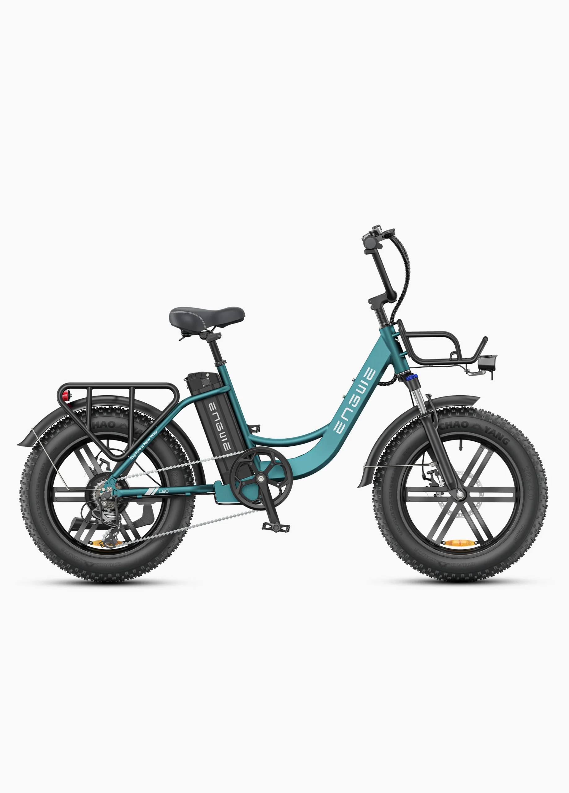 ENGWE L20 Boost 250W Fatbike groen - Afbeelding 3