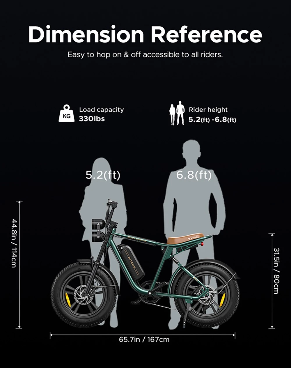 ENGWE M20 FatBike Dubbele Accu Wit - Afbeelding 10