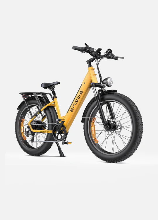 Engwe E26 Step-Thru - Elektrische Fatbike 25km/h 250W EU Versie 2024-Geel - Afbeelding 3