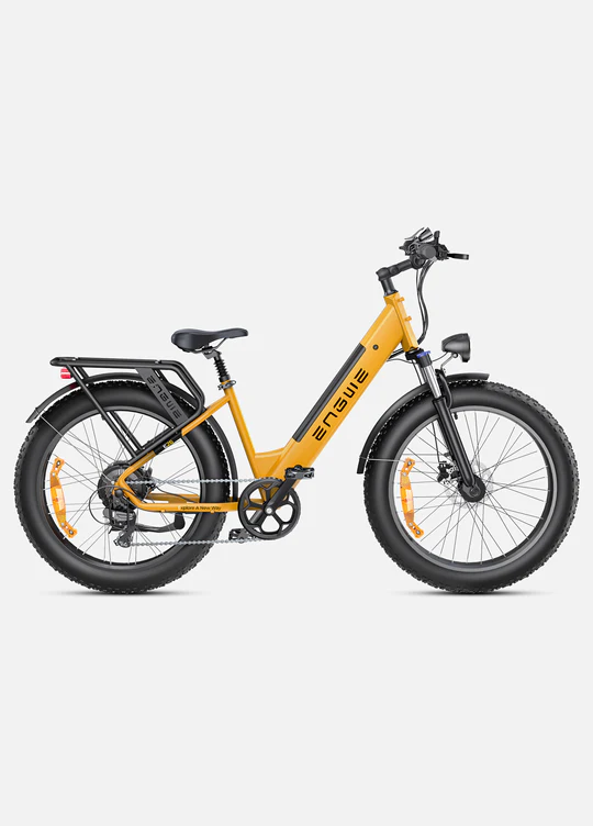 Engwe E26 Step-Thru - Elektrische Fatbike 25km/h 250W EU Versie 2024-Geel