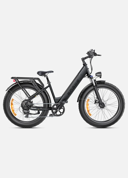 Engwe E26 Step-Thru - Elektrische Fatbike 25km/h 250W EU Versie 2024- Grijs