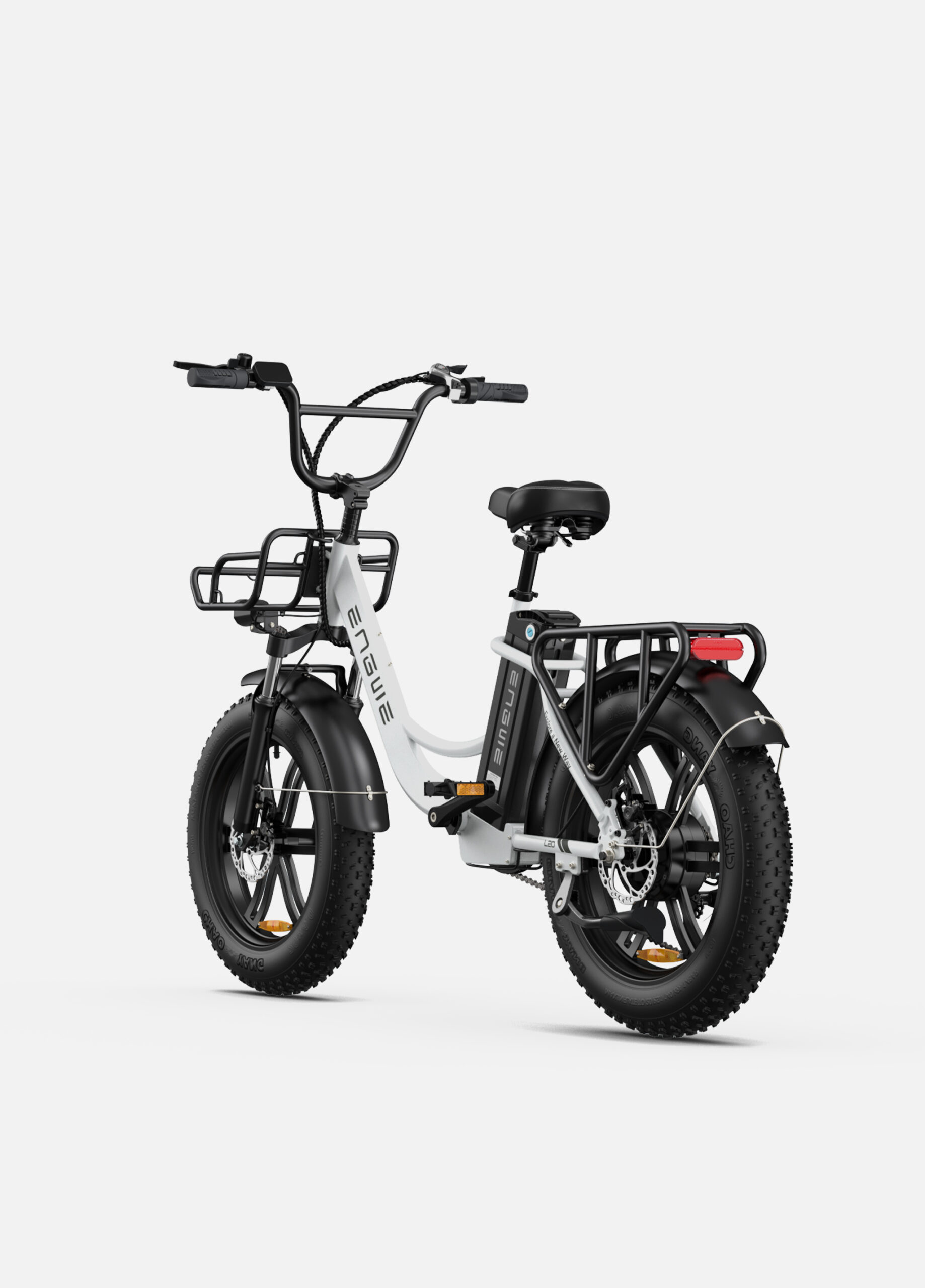 Engwe L20 Elektrische Fatbike EU Version 20inch 25km/h 250W Wit - 2024 - Afbeelding 2
