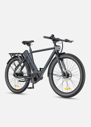 Engwe P275 Pro Urban E-Bike Belt 250W 260km middenmotor Zwart