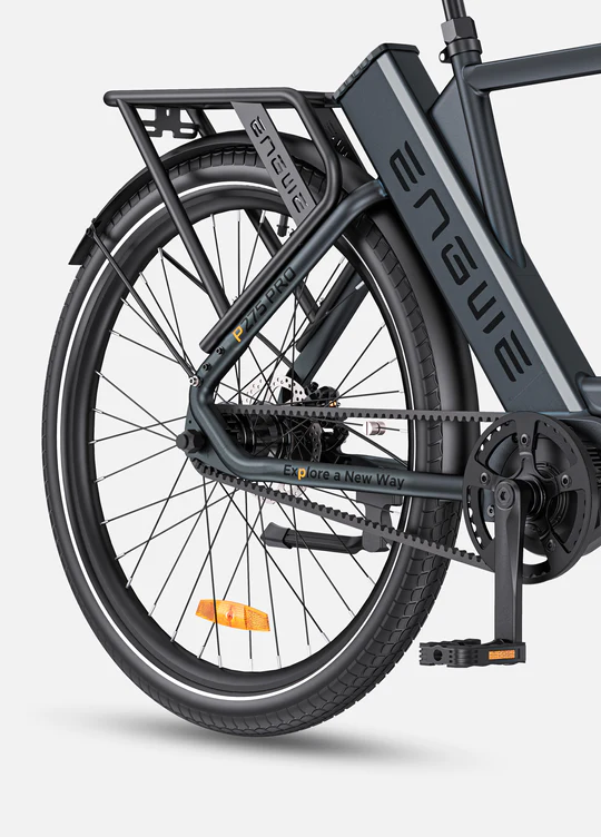 Engwe P275 Pro Urban E-Bike Belt 250W 260km middenmotor Zwart - Afbeelding 7