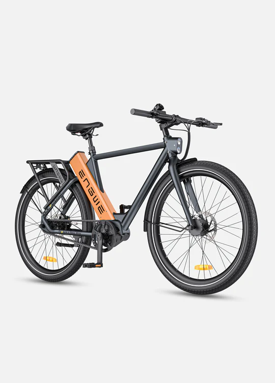 Engwe P275 ST Urban E-Bike 250W MM EU Versie-Zwart/Oranje 2024