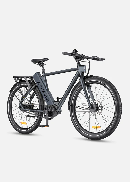 Engwe P275 Pro Urban E-Bike Belt 250W 260km middenmotor Zwart