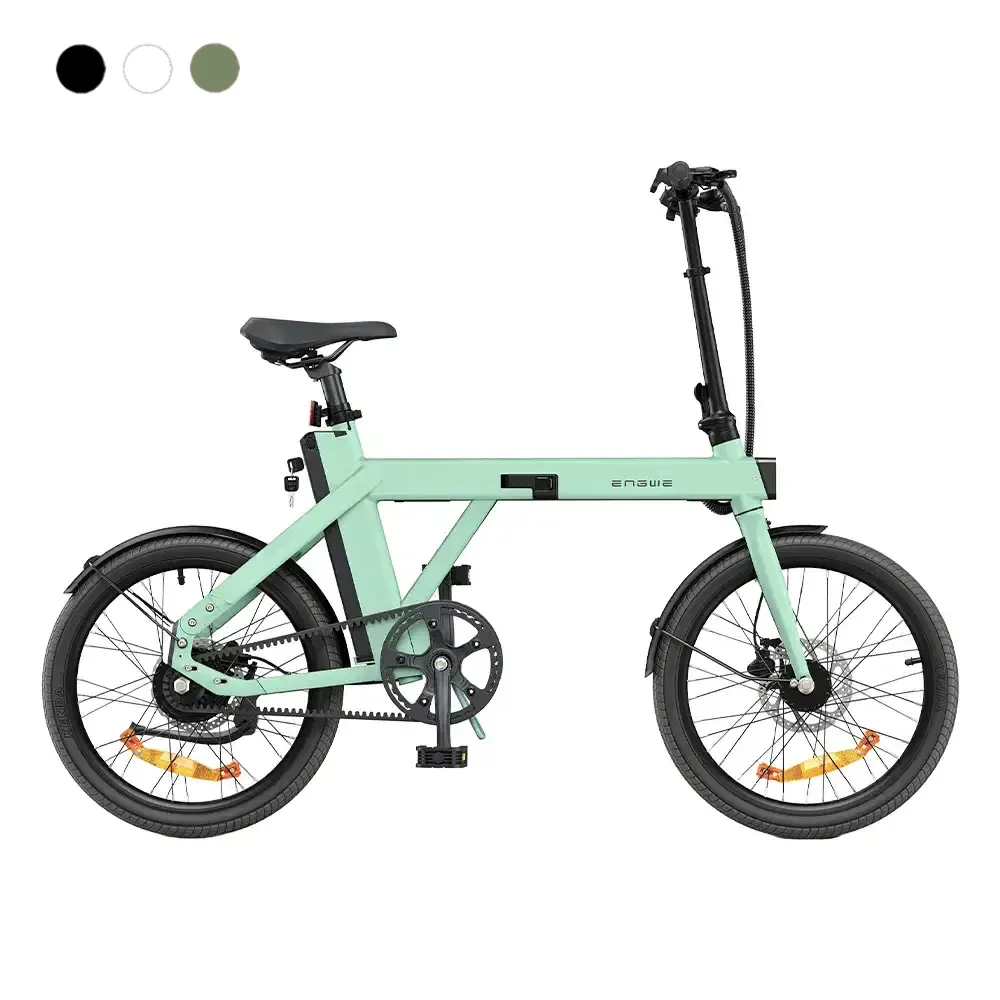 Engwe P20 Belt Elektrische Vouwfiets EU Versie- Groen 2024