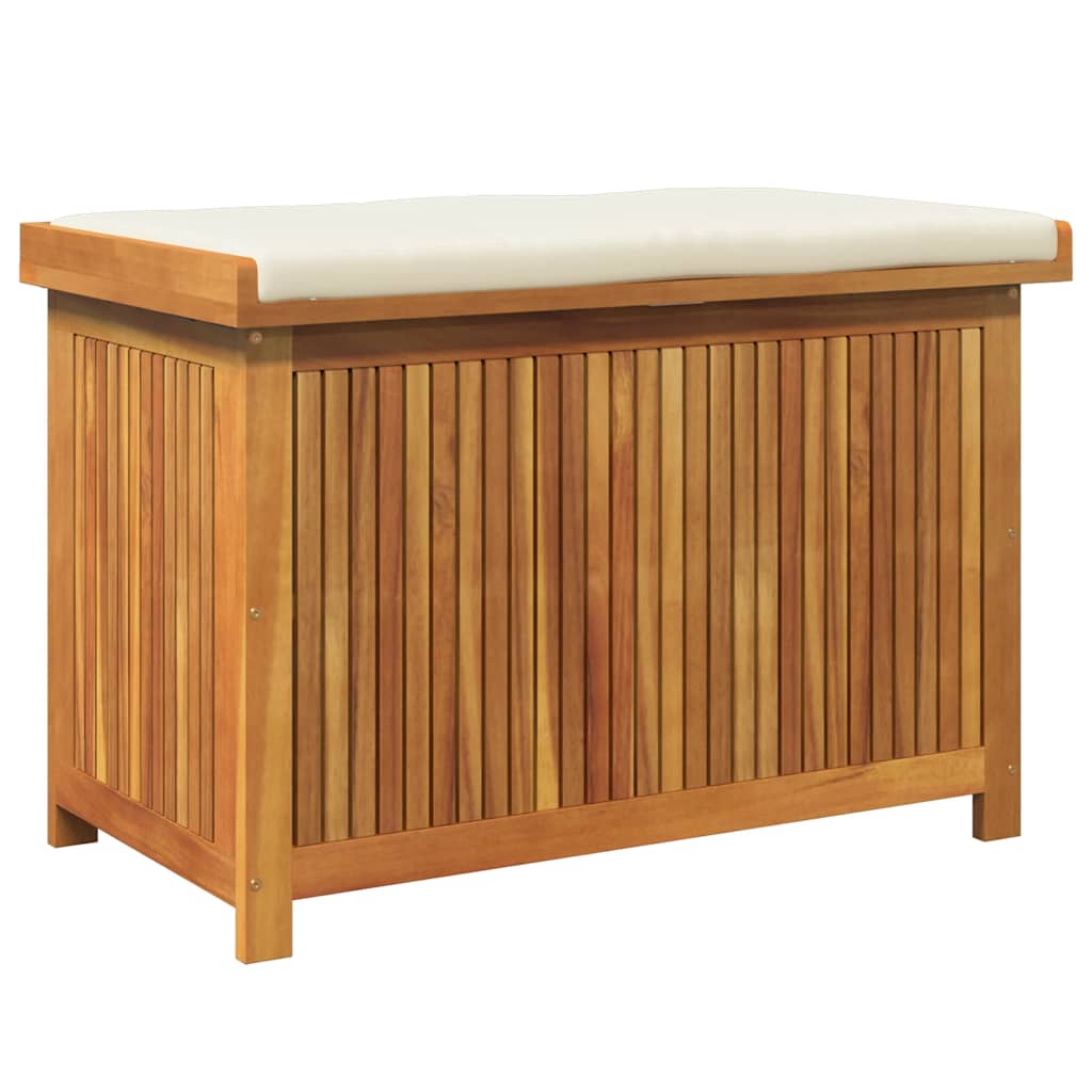 Kussenbox voor buiten 90x50x60,5 cm massief acaciahout - Afbeelding 2