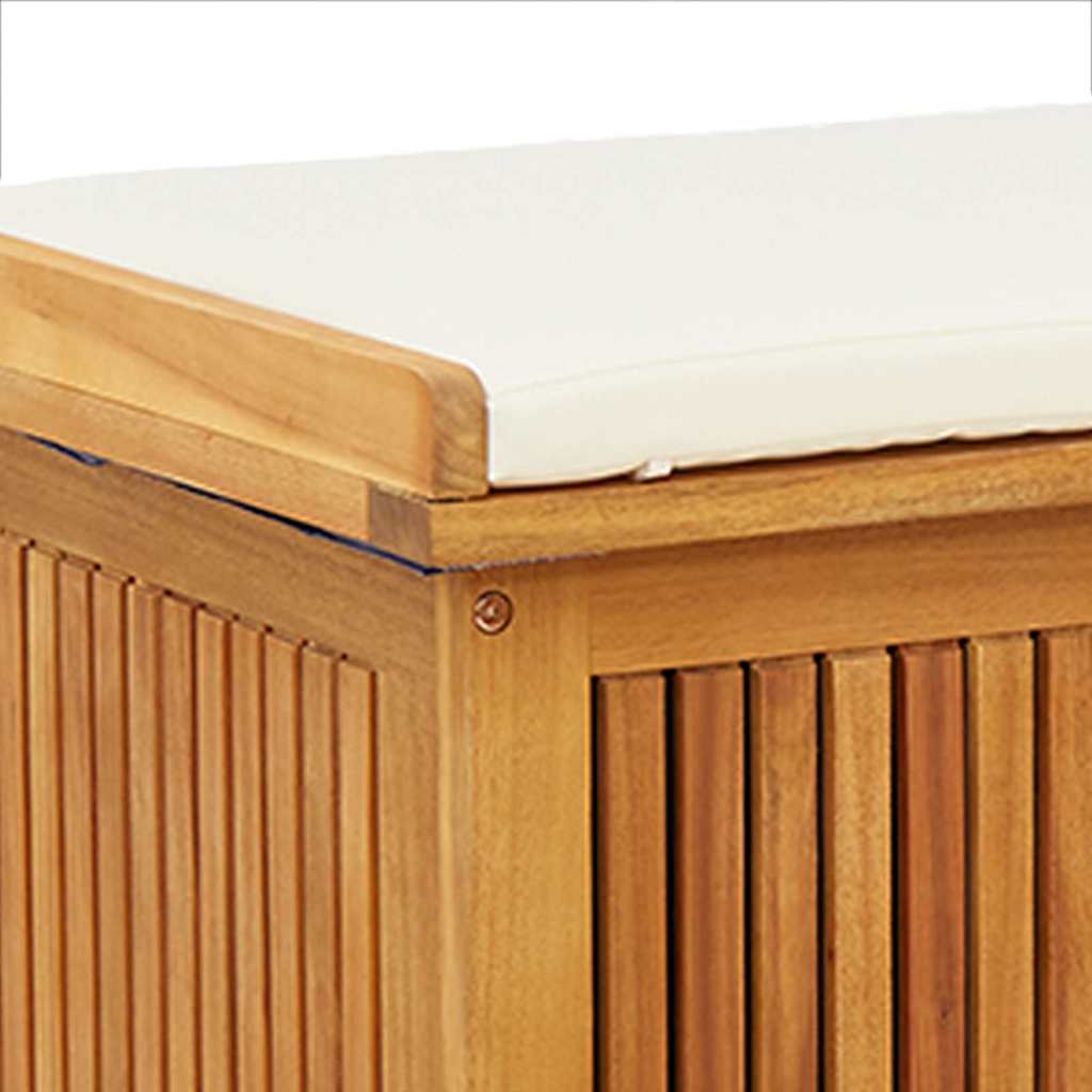 Kussenbox voor buiten 90x50x60,5 cm massief acaciahout - Afbeelding 9